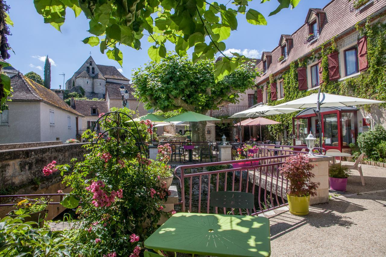 Logis Hotels - Auberge De L'Ile - Hotel 3 Etoiles Et Restaurant Creysse  Екстер'єр фото